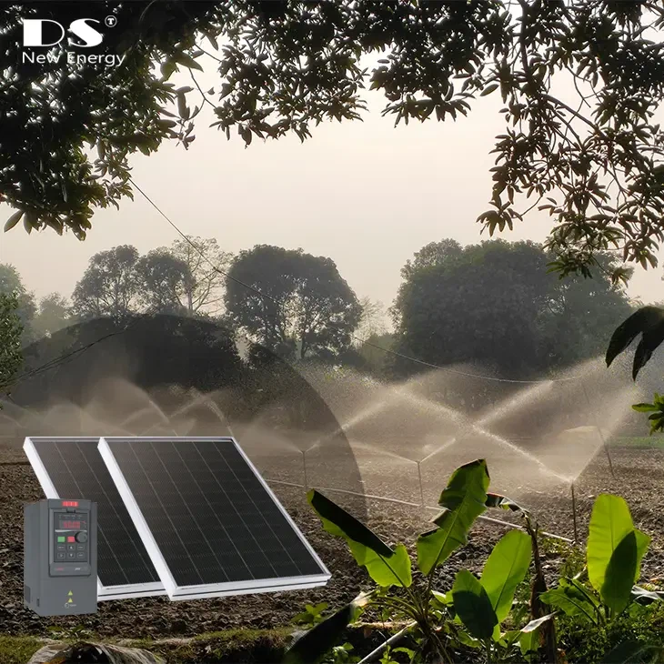 292.3KW सौर पैनल संचालित 160kW एसी वाटर पंप सिस्टम टिकाऊ ग्राउंड रैक संरचना के साथ